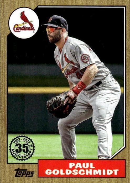 Paul Goldschmidt 2022 topps Topps