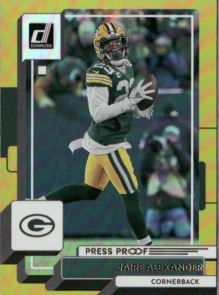 Jaire Alexander 2022 panini Donruss