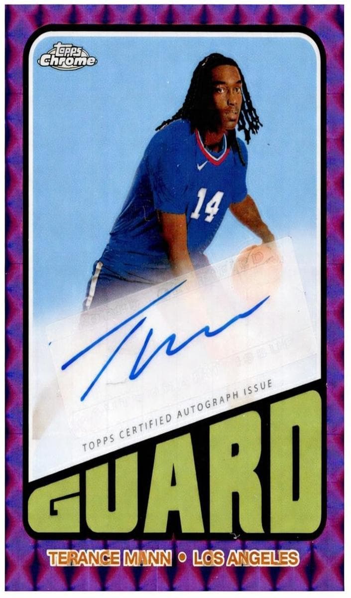 Terance Mann 2023 topps Topps Chrome