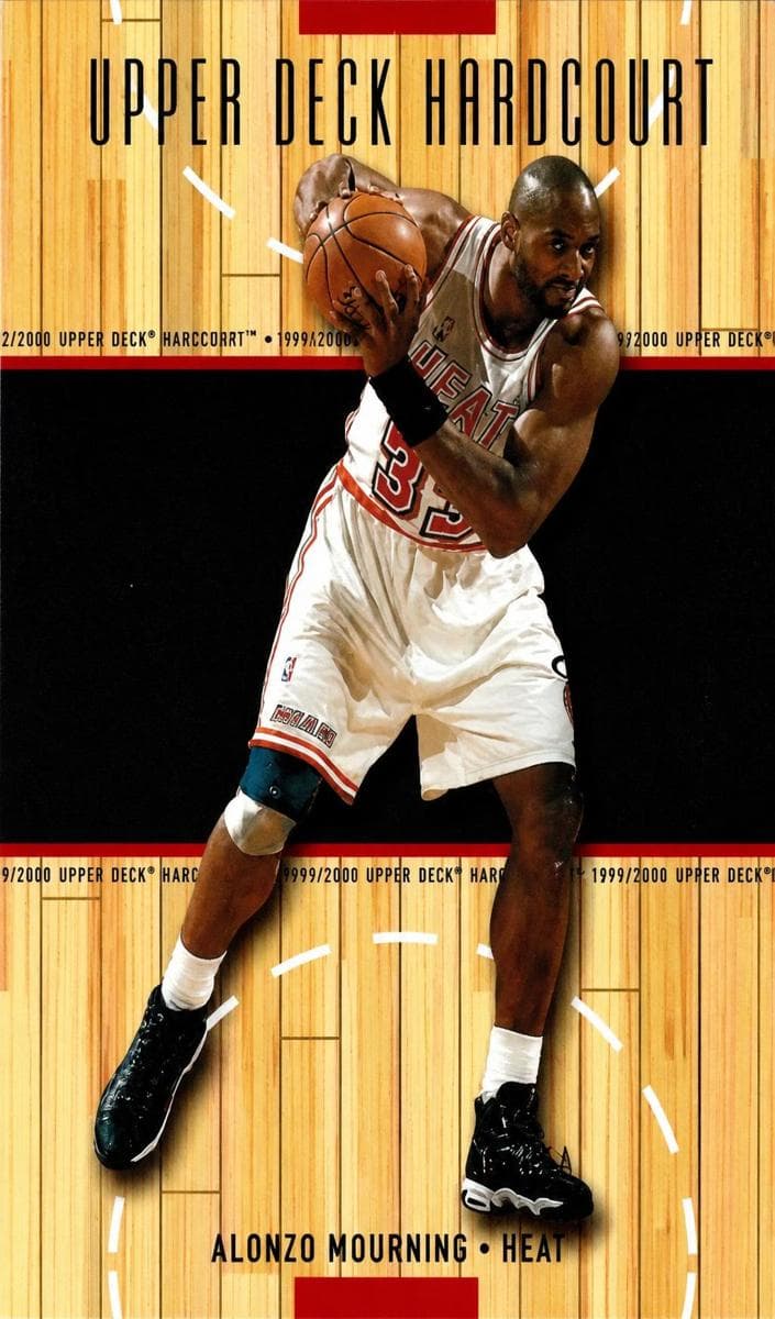 Alonzo Mourning 1999 upper-deck Hardcourt