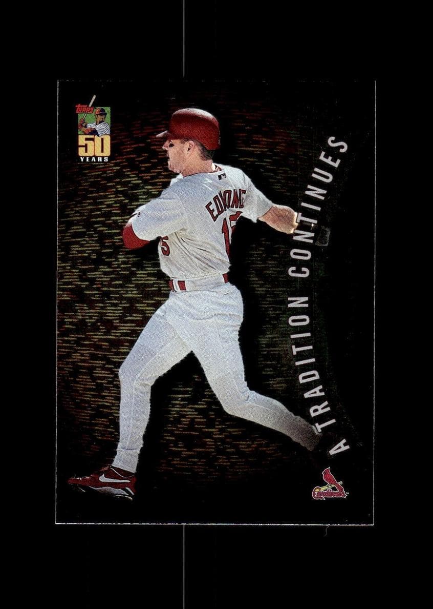 Jim Edmonds 2001 topps Topps