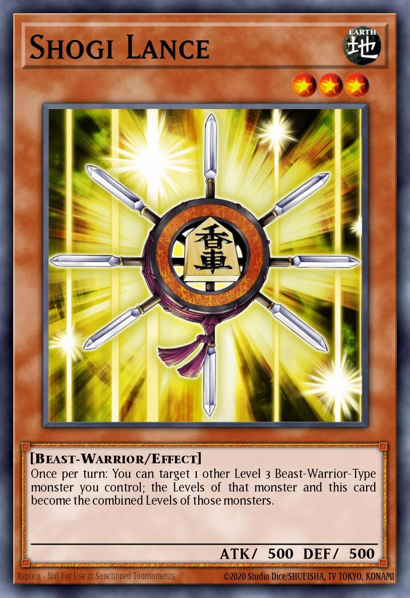 Shogi Lance 2014 Yu-Gi-Oh! The New Challengers