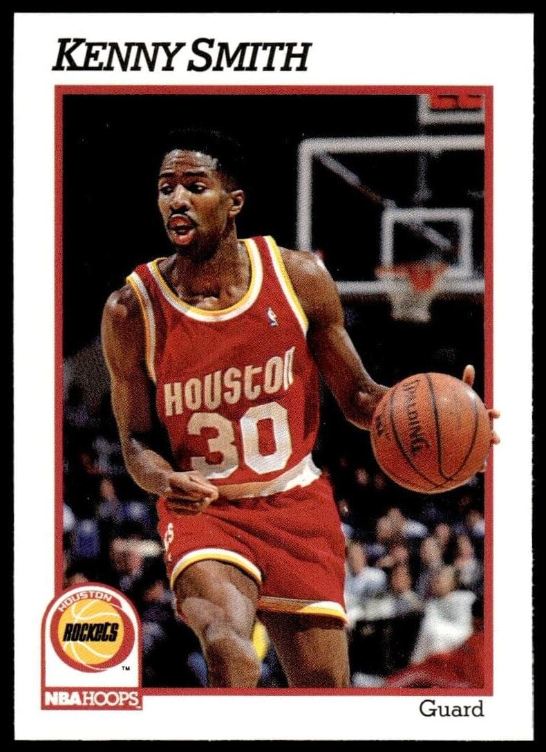 Kenny Smith 1991 panini Hoops