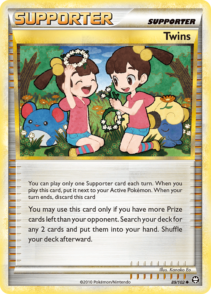 Twins 2010 Pokemon Triumphant