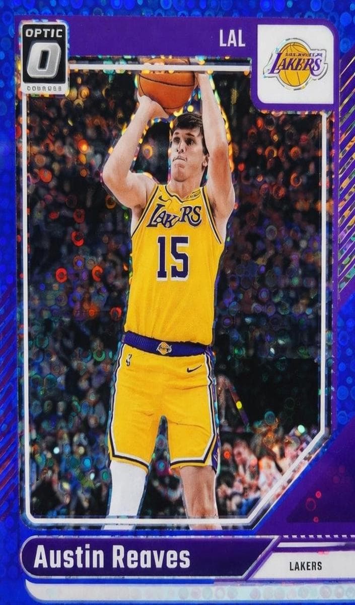 Austin Reaves 2024 panini Donruss Optic