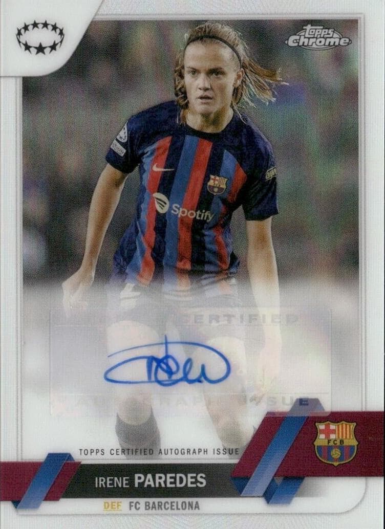 Irene Paredes 2022 topps