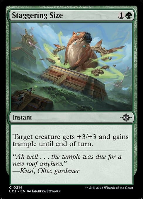 Staggering Size 2023 Magic: The Gathering Lost Caverns of Ixalan
