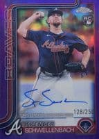 Spencer Schwellenbach 2025 topps Topps Chrome Update