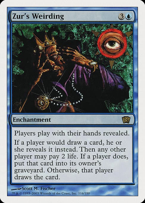 Zur's Weirding 2020 Magic: The Gathering The List Reprints Foil