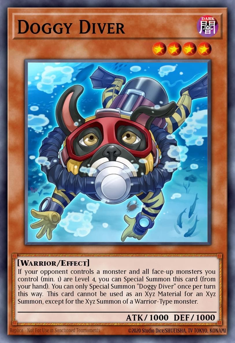 Doggy Diver 2015 Yu-Gi-Oh! Secrets of Eternity