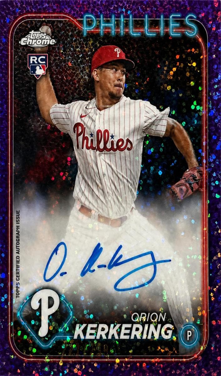 Orion Kerkering trading card