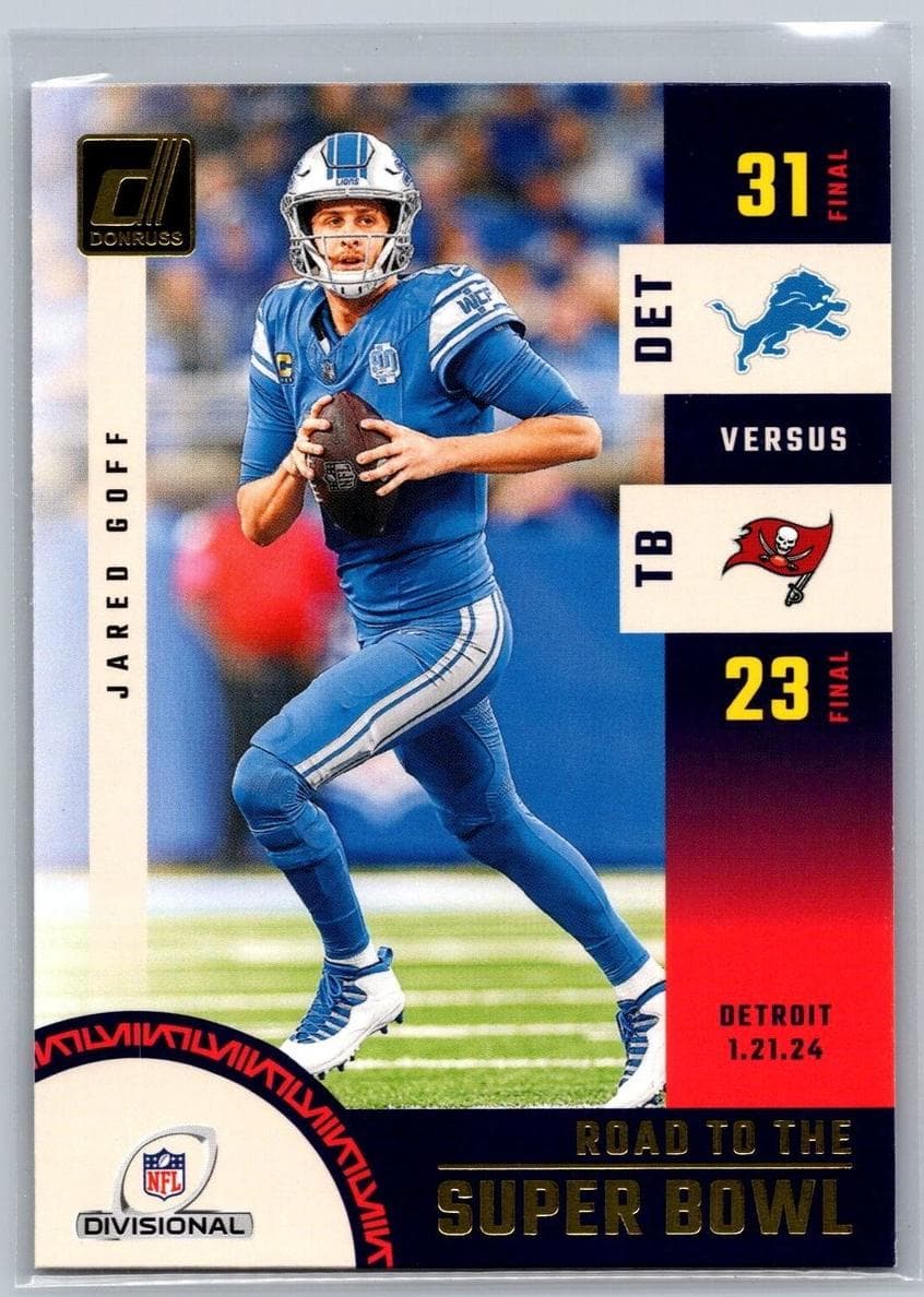 Jared Goff 2024 panini Panini Donruss