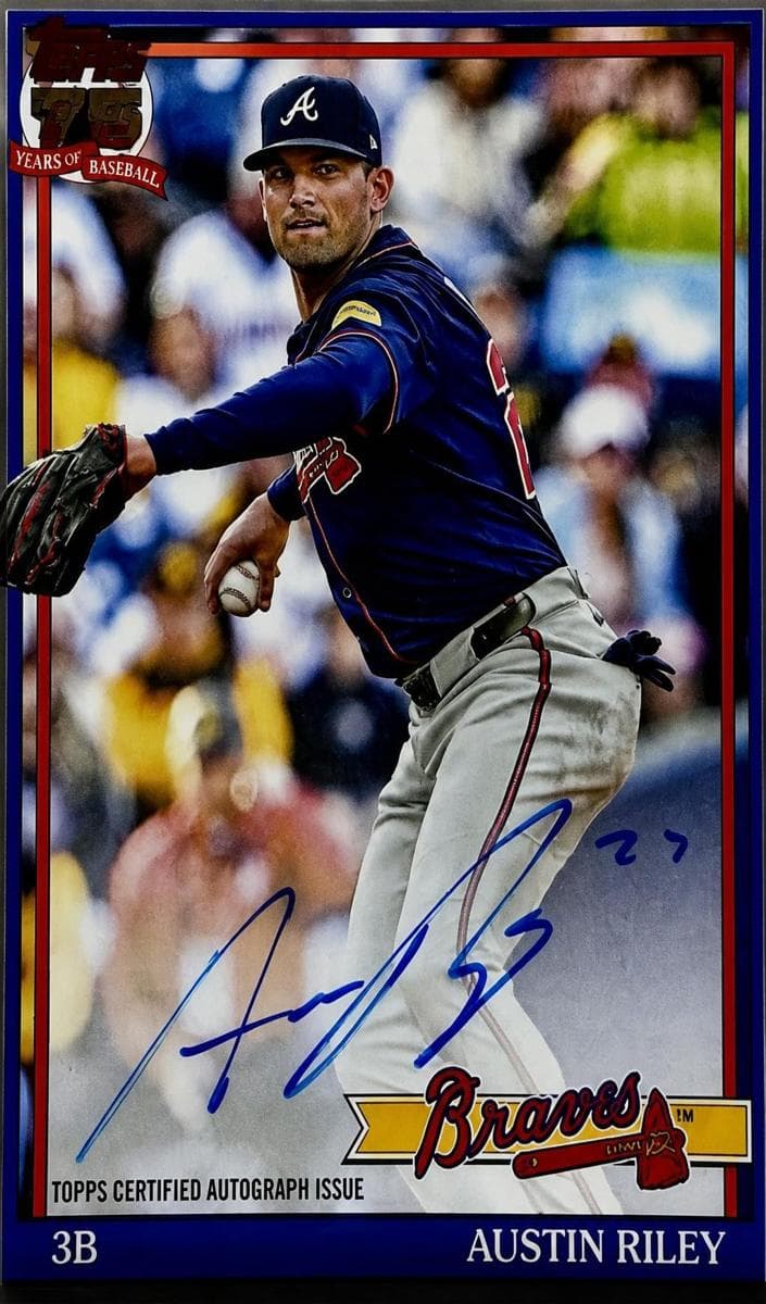 Austin Riley #91a-ril