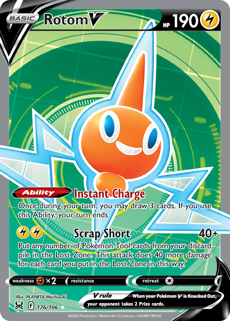 Rotom V 2022 Pokemon
