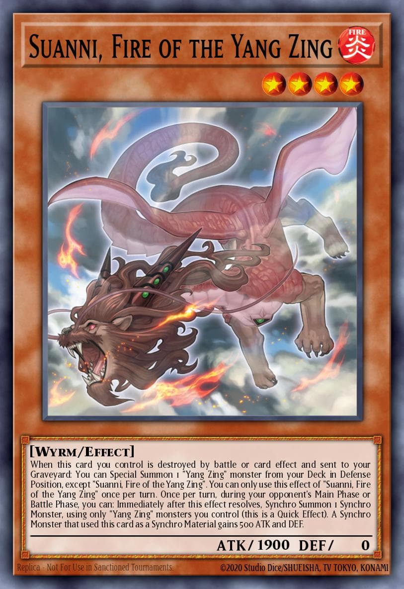 Suanni, Fire of the Yang Zing #MP15-EN083