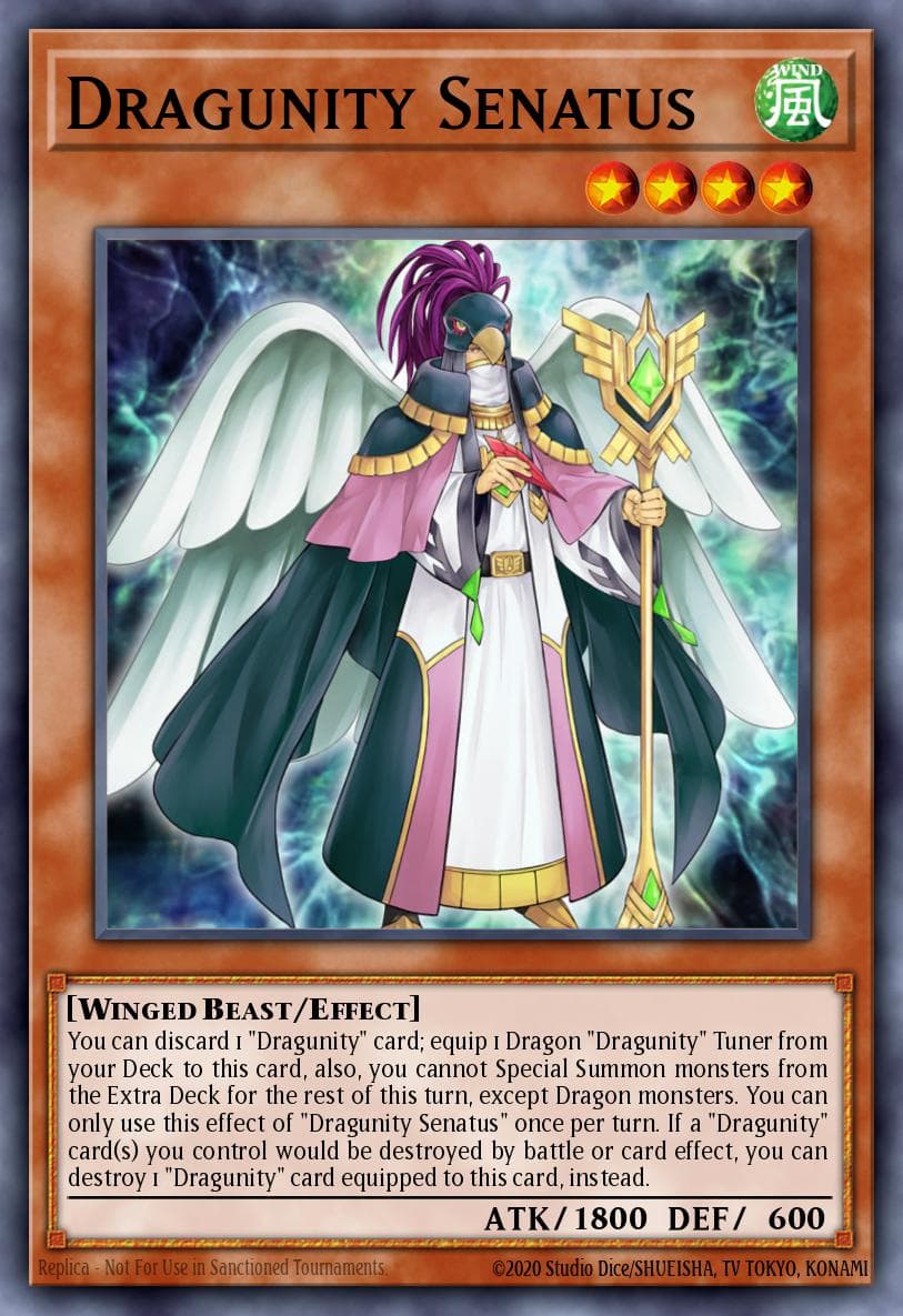 Dragunity Senatus 2018 Yu-Gi-Oh! Cybernetic Horizon