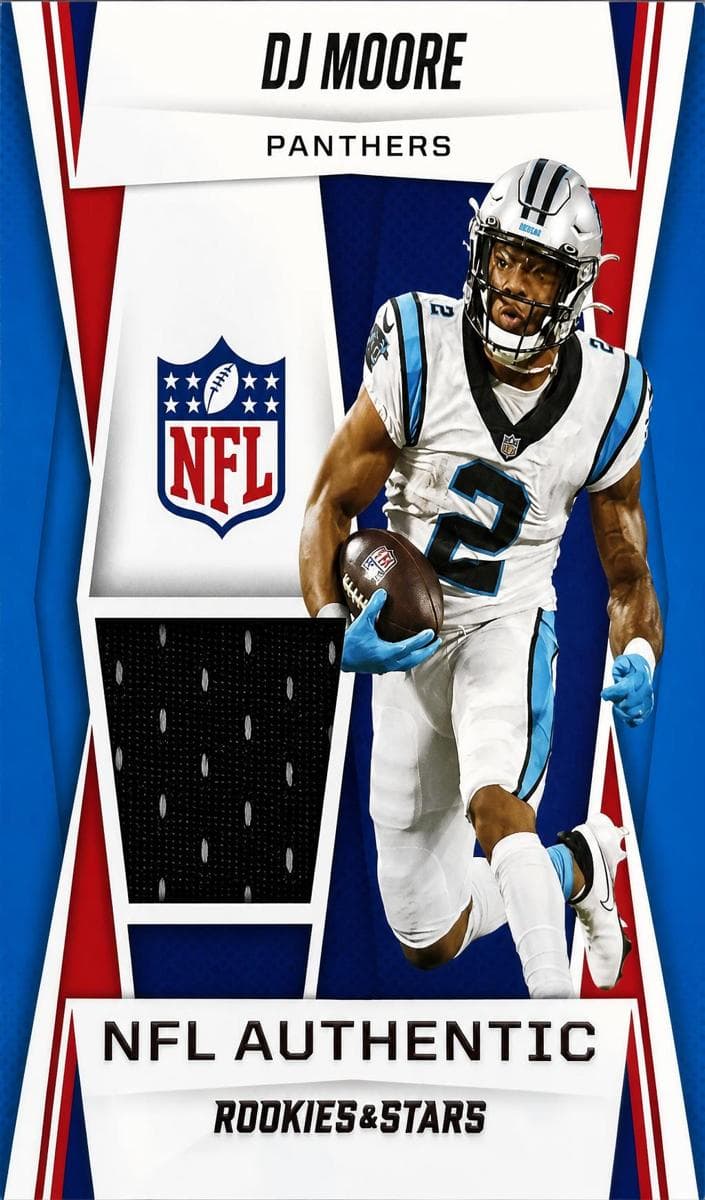 DJ Moore 2021 panini