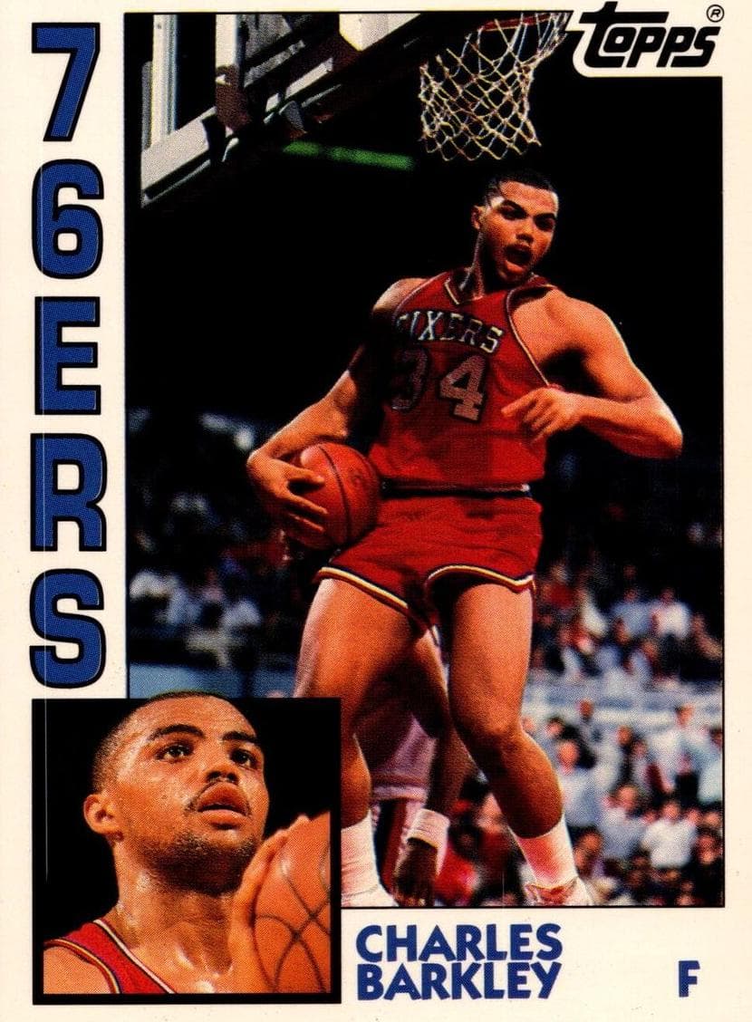 Charles Barkley 1992 topps Topps Archives