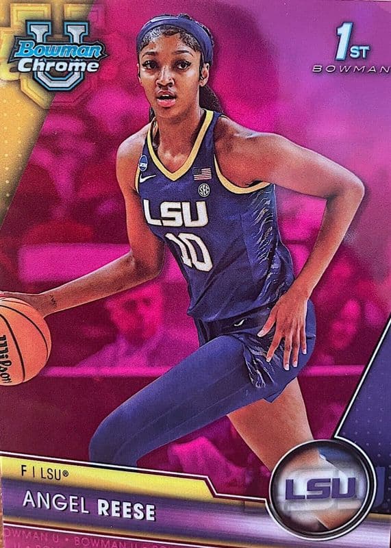 Angel Reese 2023 bowman