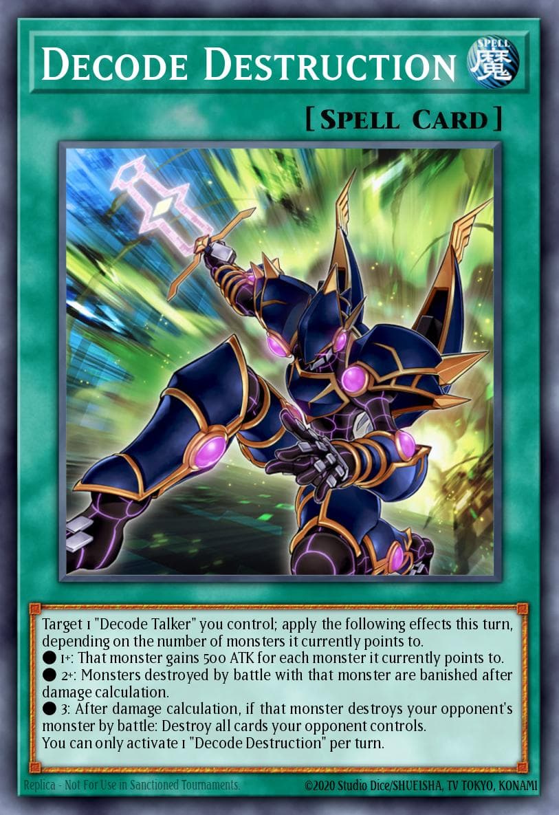 Decode Destruction 2019 Yu-Gi-Oh! Duel Power