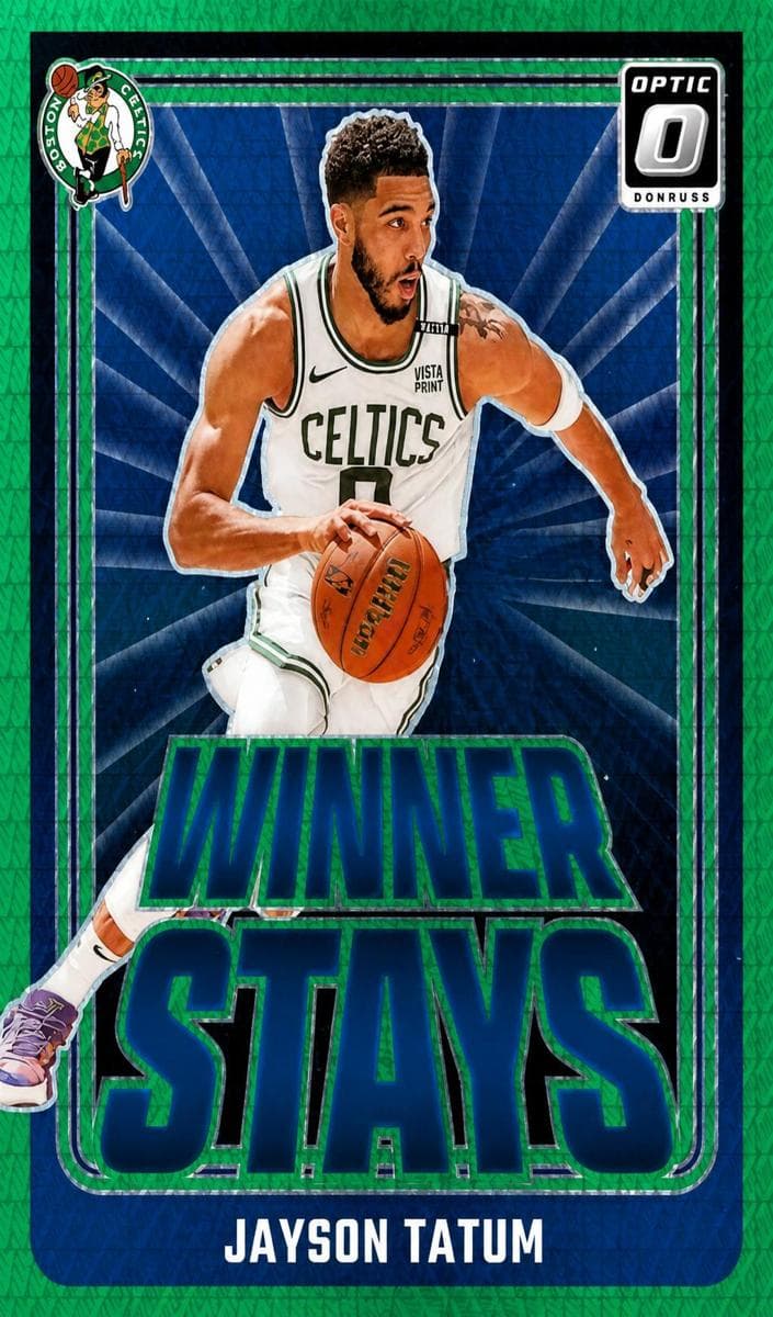 Jayson Tatum 2024 panini Donruss Optic