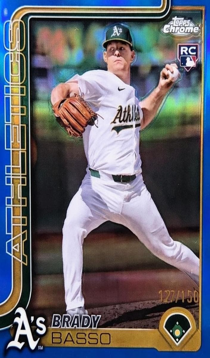 Rhett Lowder 2025 topps Topps Chrome Platinum