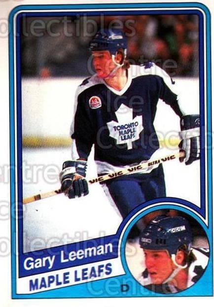 Gary Leeman trading card