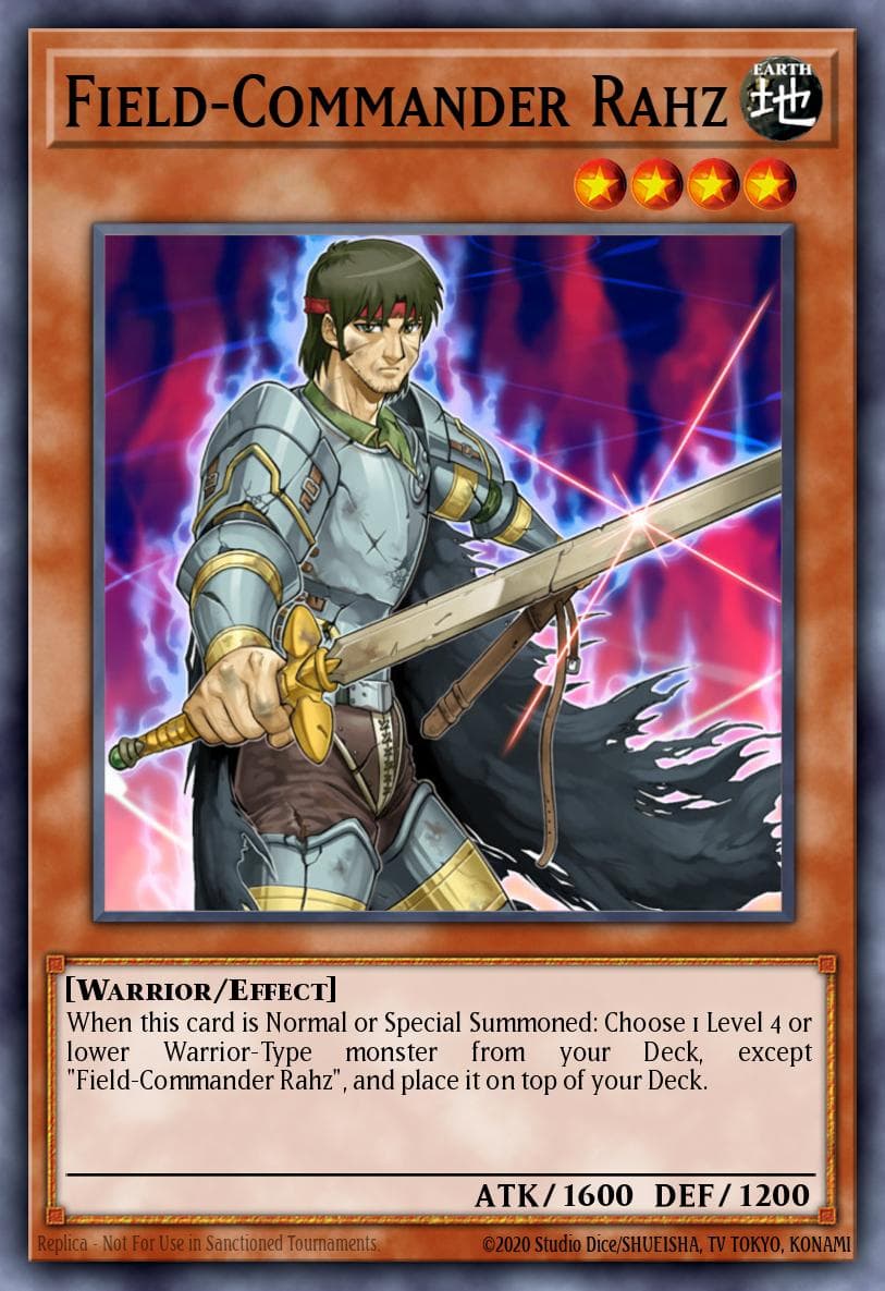 Field-Commander Rahz #SDWS-EN015