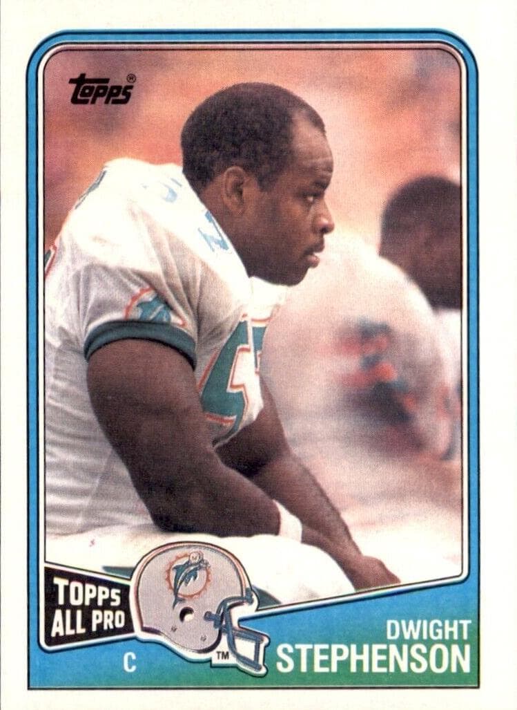 Dwight Stephenson 1988 topps Topps
