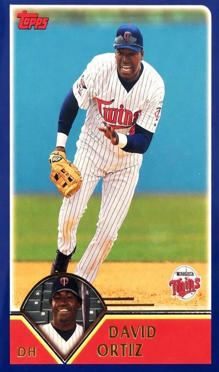 David Ortiz 2003 topps Topps