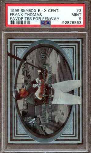 Frank Thomas 1999 fleer SkyBox E-X Century
