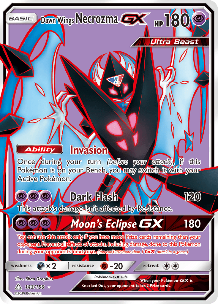 Dawn Wings Necrozma GX #143