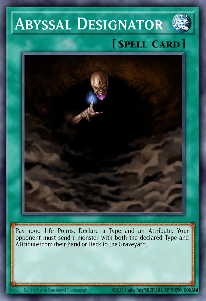 Abyssal Designator 2006 Yu-Gi-Oh! Dark Revelation Volume 3