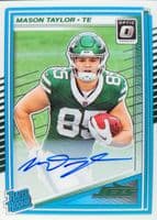 Mason Taylor 2025 panini Panini Donruss Optic