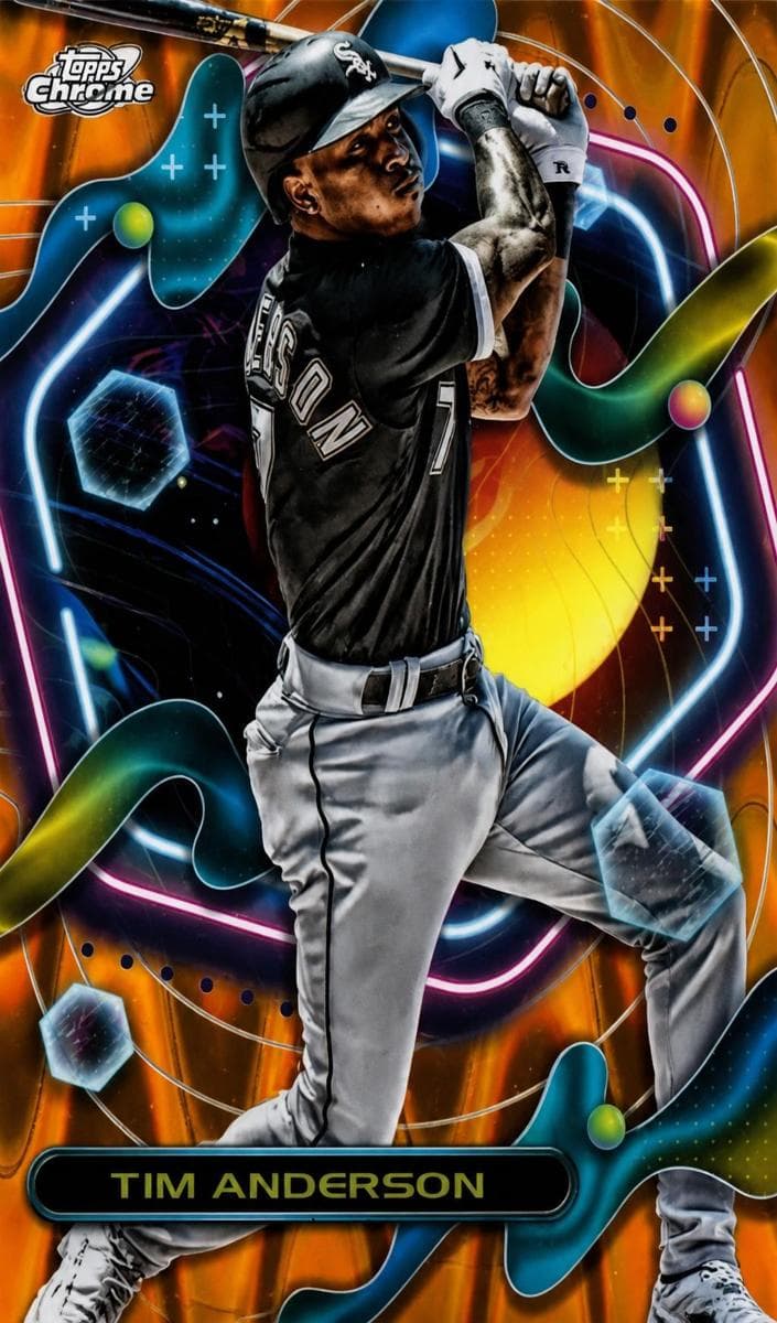 Tim Anderson 2023 topps Topps Cosmic Chrome