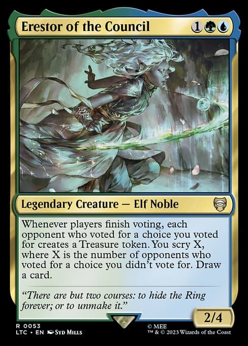 Erestor of the Council 2023 Magic: The Gathering