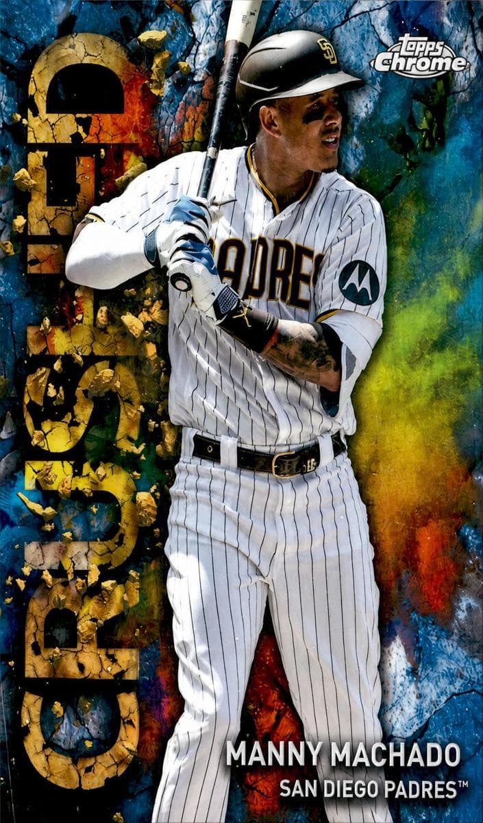 Manny Machado 2023 topps Topps Chrome Update