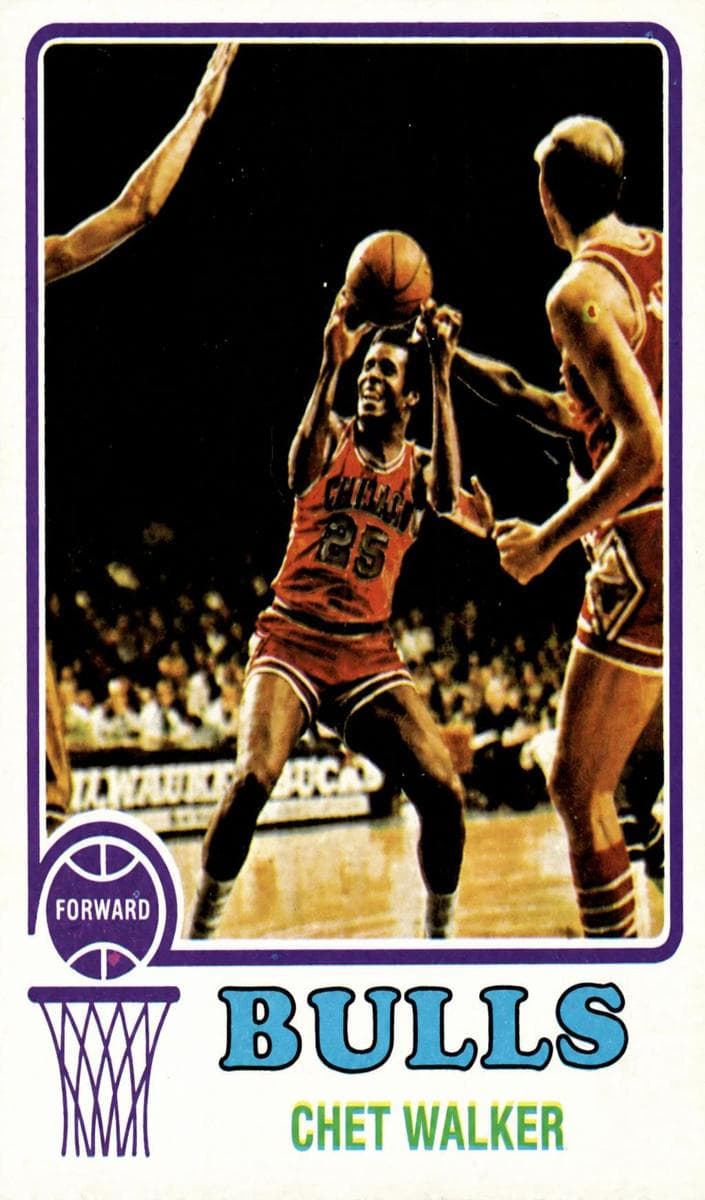 Chet Walker 1973 topps Topps