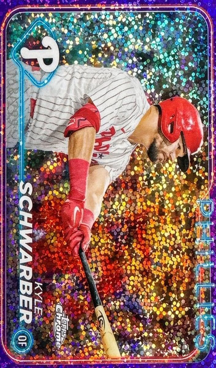 Kyle Schwarber 2024 topps Topps Chrome