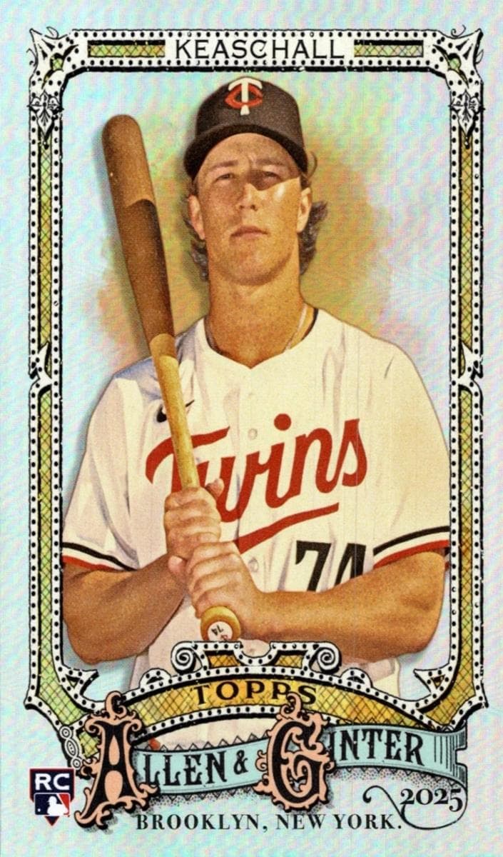 Luke Keaschall 2025 topps Topps Allen & Ginter X