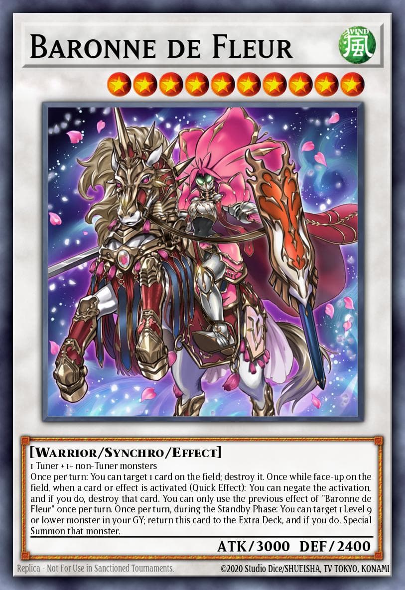 Baronne de Fleur 2021 Yu-Gi-Oh!