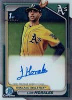 Luis Morales trading card