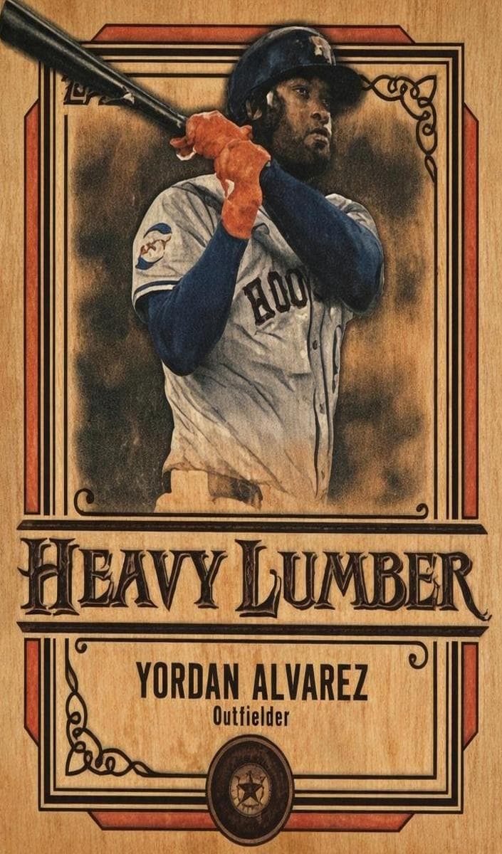 Yordan Alvarez 2025 topps Topps