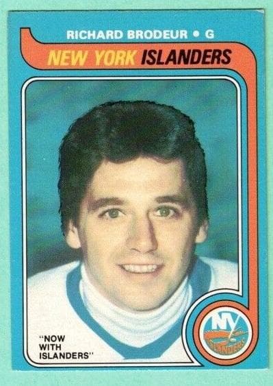 Richard Brodeur 1979 topps O-Pee-Chee
