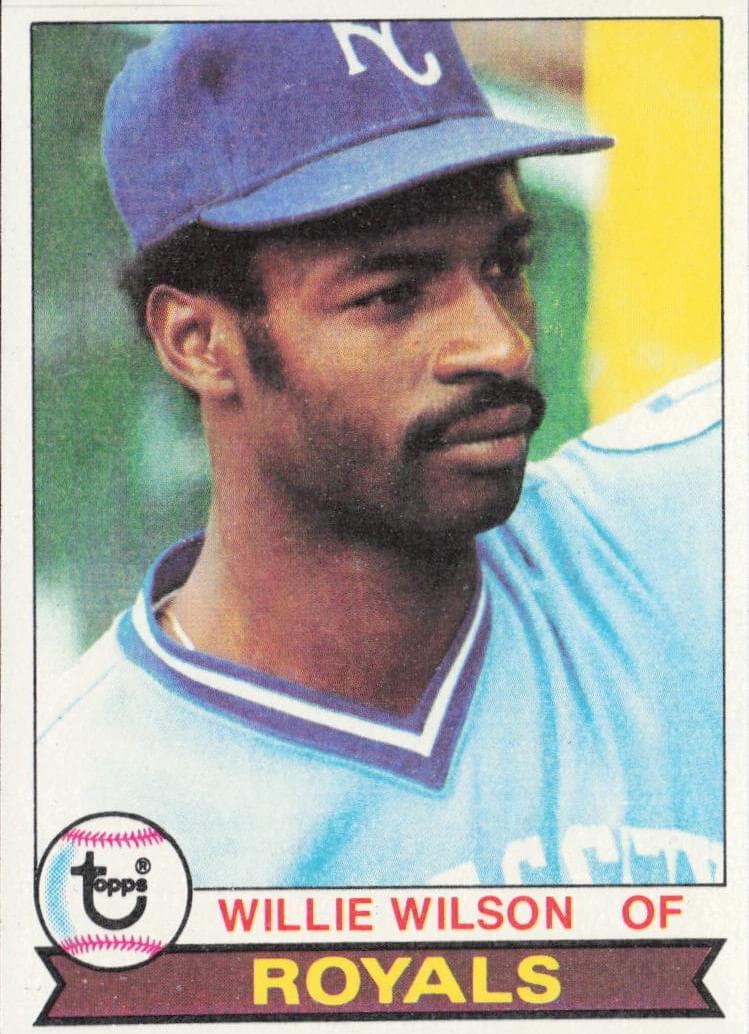 Willie Wilson 1979 topps Topps