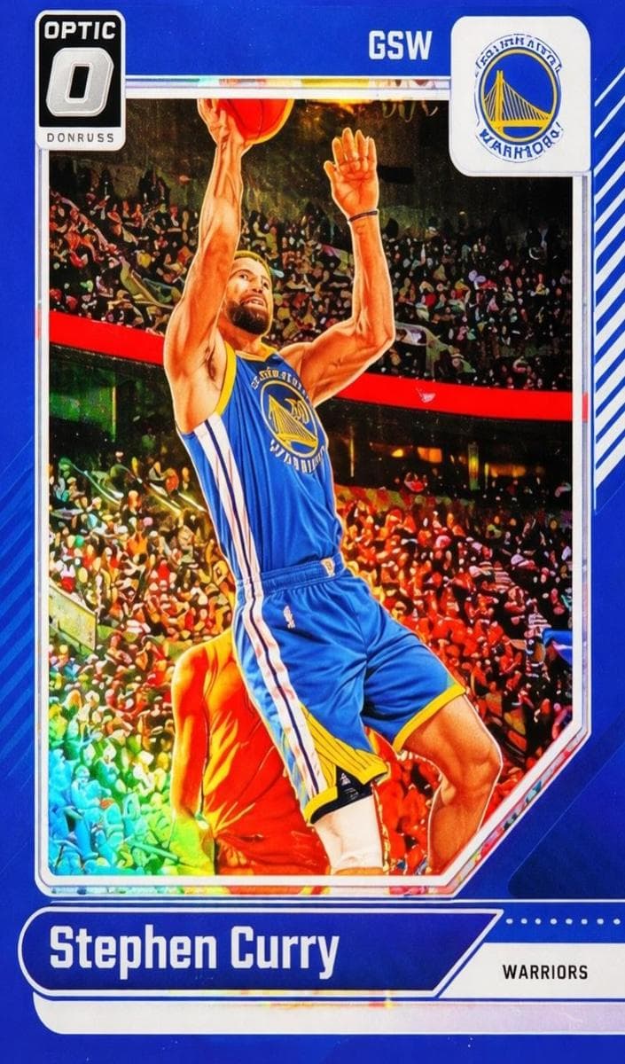 Stephen Curry 2024 panini Donruss Optic