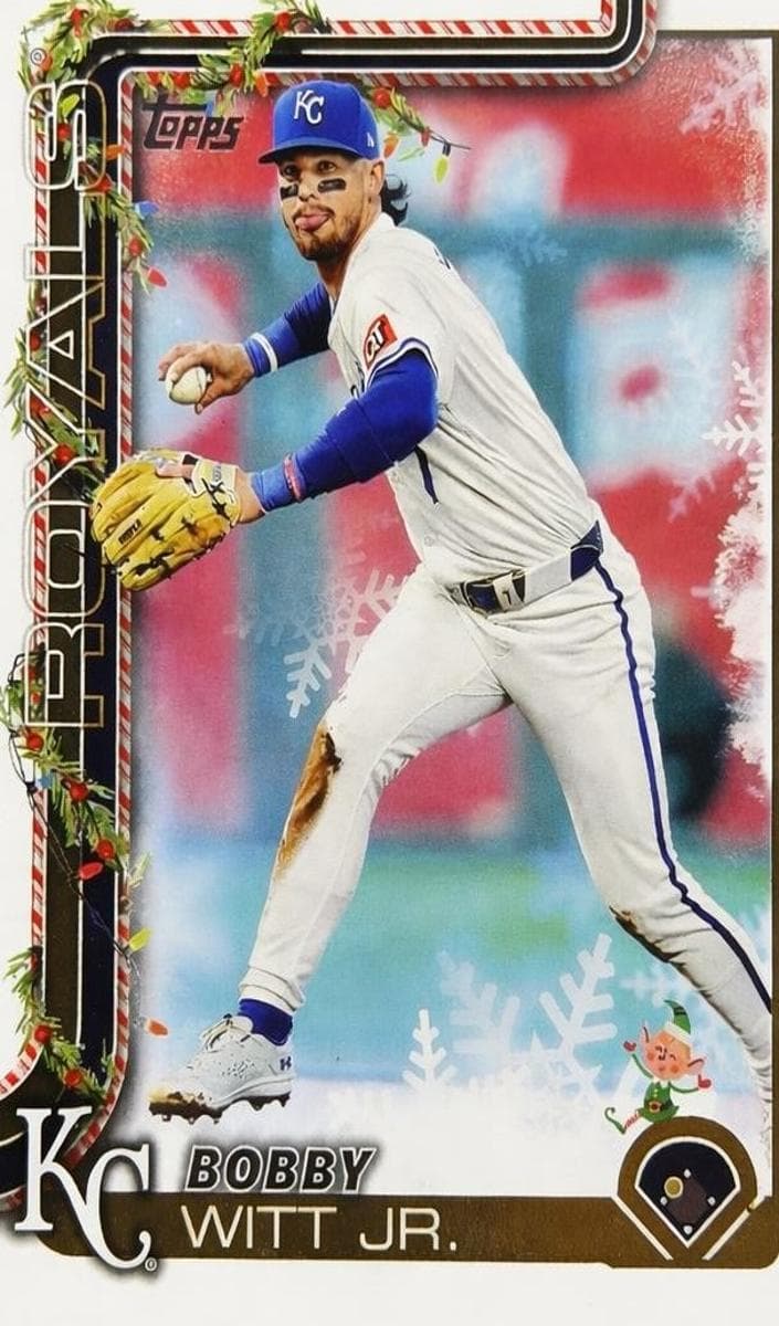 Bobby Witt Jr. 2025 topps Topps Holiday