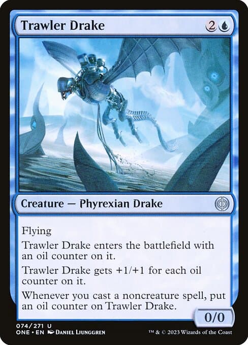 Trawler Drake 2023 Magic: The Gathering Phyrexia: All Will Be One