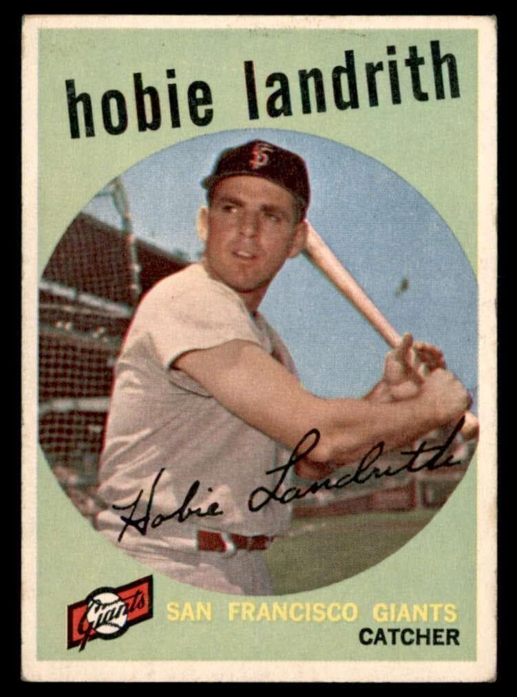 Hobie Landrith 1959 topps Topps