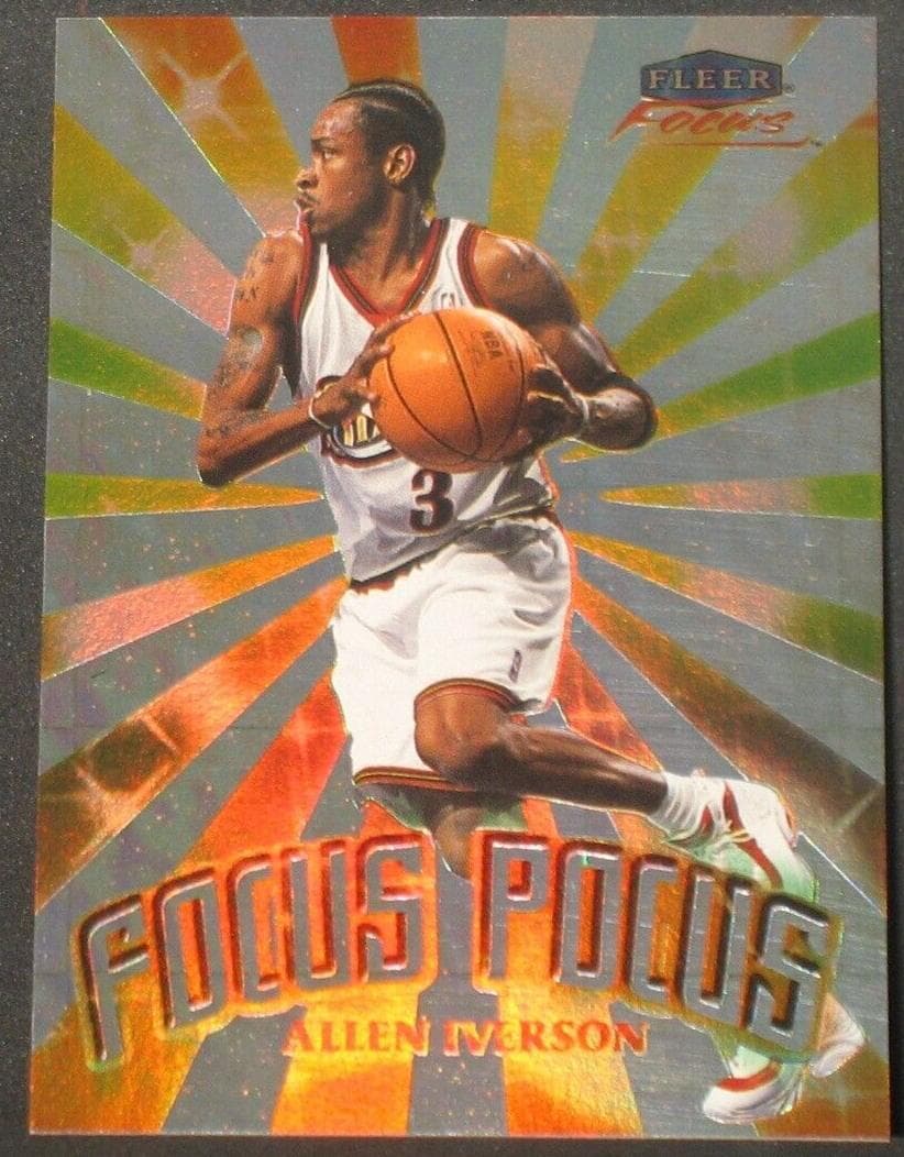 Allen Iverson 1999 fleer